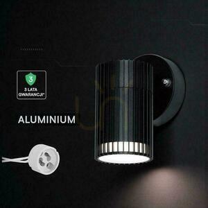 V-TAC GU10 black wall sconce luminaire VT-10174 3 year warranty small 3