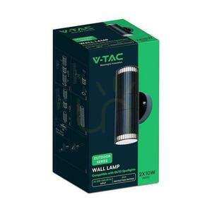 V-TAC GU10 black top down wall sconce fixture VT-10175 3 year warranty 2 V-TAC GU10 black top down wall sconce fixture VT-10175 3 year warranty small 2