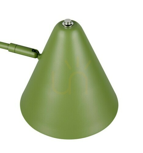 Check Trio COSIMA 463900115 green floor lamp, E14