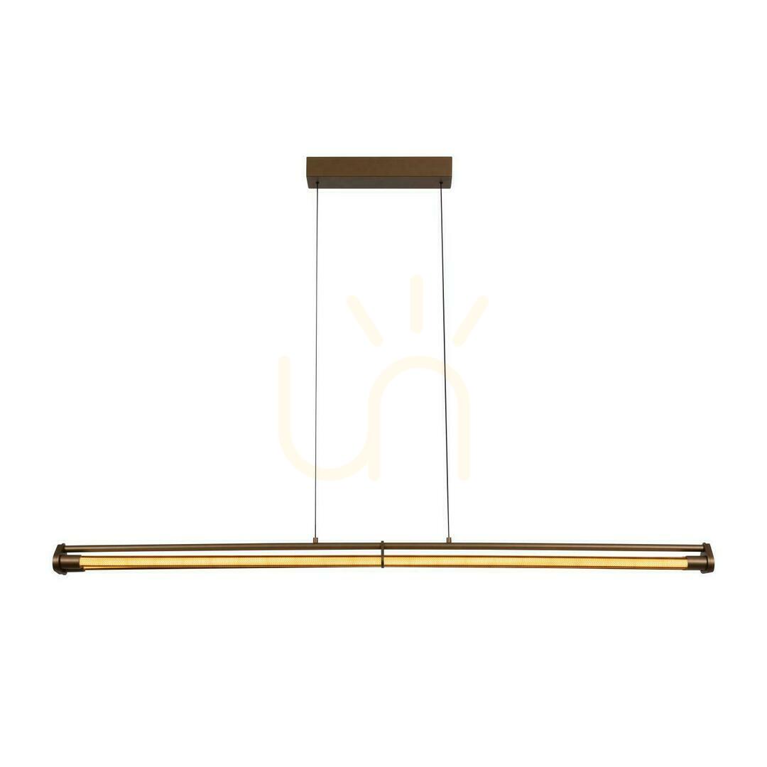 Lucide Janderin LED-Pendelleuchte champagne 2 × 16,5 W 24405/34/05