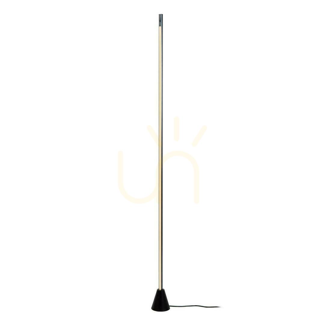 Lucide Equinox LED Floor Lamp Silver 157 cm 26W 29700/26/15