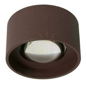 Lucide LENZ Outdoor Ceiling Light Rust Brown LED 8W 2700K IP54 11 cm 33805/08/97 small 1