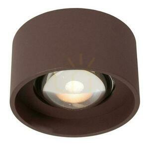 Lucide LENZ Outdoor Ceiling Light Rust Brown LED 8W 2700K IP54 11 cm 33805/08/97 small 0