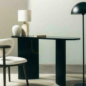 Desk 140 cm ALREQUIN Black small 1