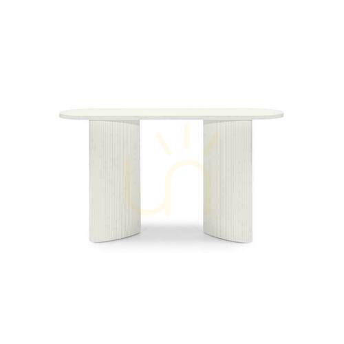 Check Desk 140 cm ALREQUIN White