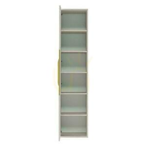 ANVERS Cashmere Bathroom Cabinet with Gold Handle small 5