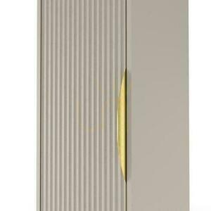 ANVERS Cashmere Bathroom Cabinet with Gold Handle small 7