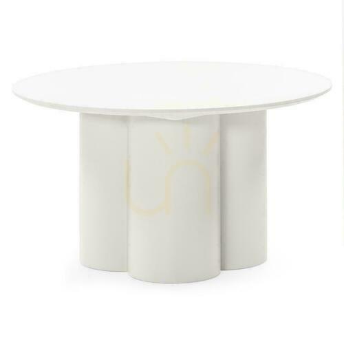Check Coffee Table 80 cm LAVANO Grey Beige