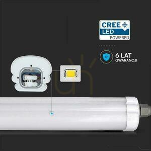 V-TAC CREE CHIP G-series 150cm 48W 135Lm/W VT-1574 4000K 6430lm hermetic LED luminaire 6 Years Warranty small 5