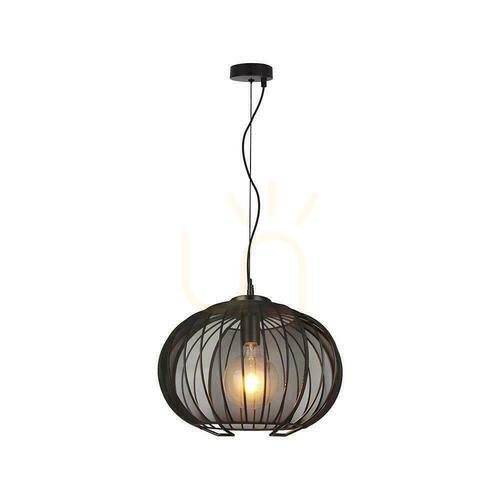 Check V-TAC E27 400x350mm matte black VT-89011 pendant luminaire 3 year warranty