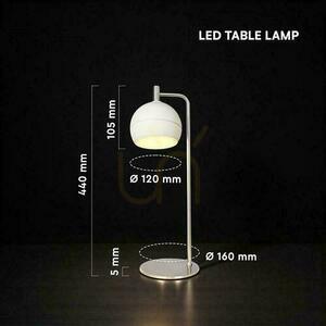 10W LED 44cm desk lamp white VT-89022 3000K 1200lm table lamp. small 2