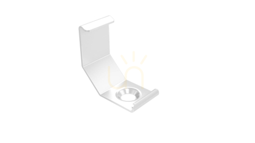 Check MET handle for LUMINES C H profile white lacquered