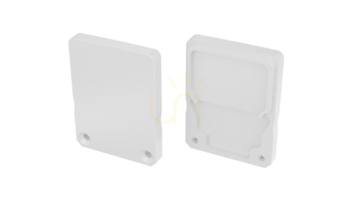Check ALU plug LUMINES SILEDA+Tall white lacquered
