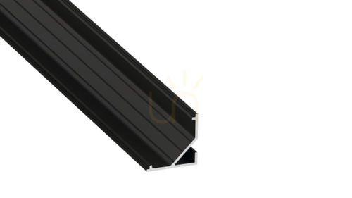 Check TEKKNI ARRE set black, frosted shade 2 m