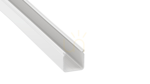 Check TEKKNI+ profile type HELSE+ white lacquered 3 m