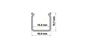 TEKKNI+ profile type HELSE+ raw 2 m small 1