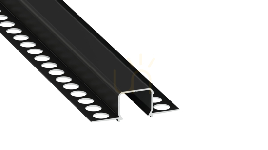 TEKKNI MOSSO set black, milky lampshade 2 m