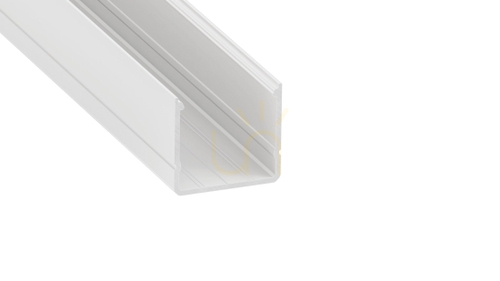 Check LUMINES profile type RAI white lacquered 3 m