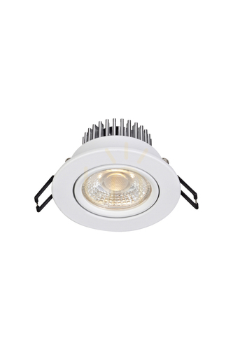Check Downlight Set of 3 Markslojd HERA White LED 3000K IP44 106210