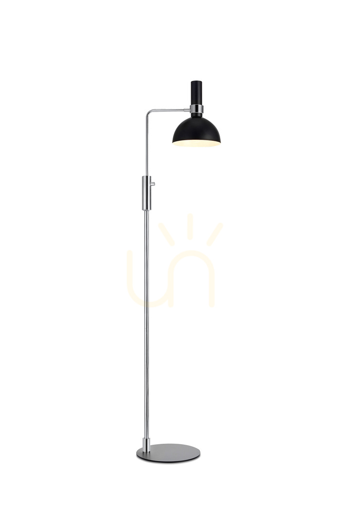 Floor Lamp Markslojd Larry Black Metal Dimmer 146 cm 106857