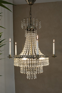 Chandelier Markslojd Marielund 3-Light Crystal Transparent 50 cm 105157 small 1