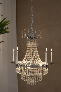 Chandelier Markslojd Marielund 3-Light Chrome Crystal 50 cm 105156 small 1
