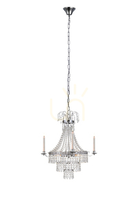 Chandelier Markslojd Marielund 3-Light Chrome Crystal 50 cm 105156 small 0