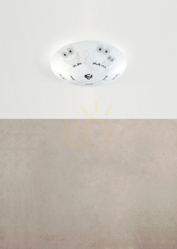 Check Plafond Markslojd Ugglarp 108764 39 cm wit zwart