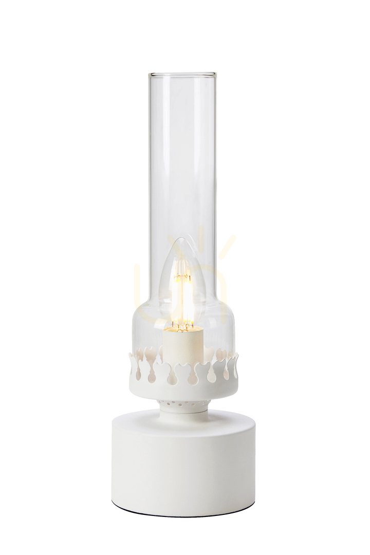 Table Lamp Markslojd Kandella 108787 Clear Glass Metal 31 cm