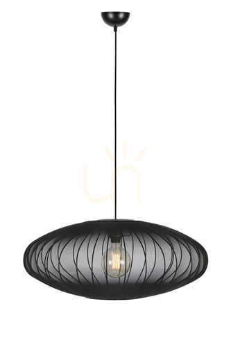 Check Pendant Light Markslojd Florence 75 Black Metal 108789