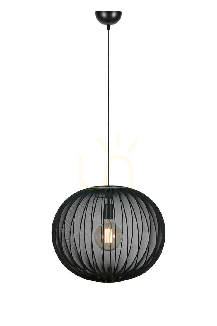 Pendant Light Markslojd Florence Black Metal 50 cm 2-Light 108791