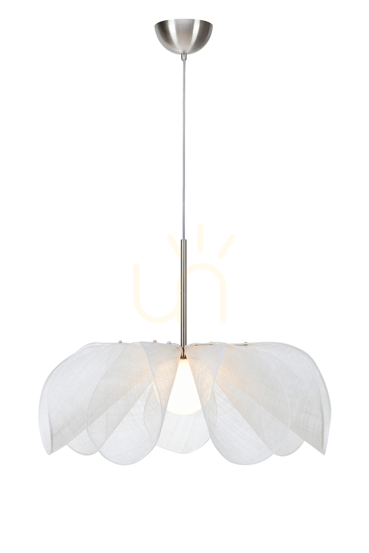 Pendant Light Markslojd STYRKA 75 cm White Satin Nickel 108818