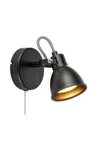 Check Wall Light Markslojd MION Matte Black 108846