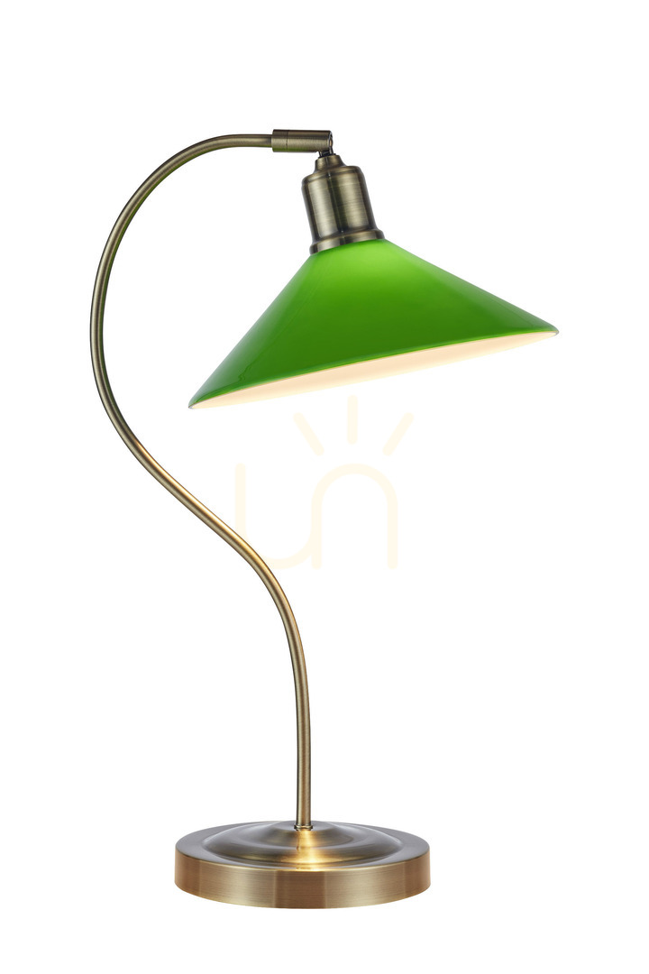 Table Lamp Markslojd Vela Green Antique Brass 49 cm 108864