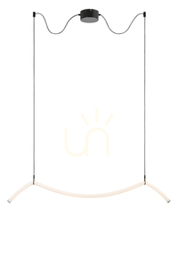 Pendant Light Markslojd Melt LED Black Steel 108873 small 0