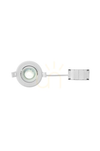 Check Downlight Markslojd Pluto Dimmable White LED 3000K 9 cm 108884