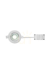 Downlight Markslojd Pluto Dimmable White LED 3000K 9 cm 108884 small 0