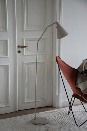 Check Floor Lamp Markslojd FUNIL LED Beige Steel 144 cm 108890