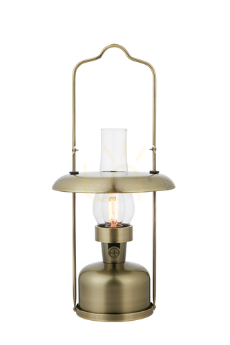 Check Outdoor Standing LED Light Markslojd Fanos Antique Brass Steel 38.5 cm 108894
