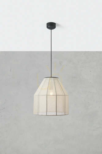 Check Pendant Light Markslojd Aiko 37 cm Black Steel 108956
