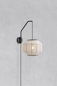 Wall Light Markslojd Asuka Black Steel 50 cm 108957 small 1