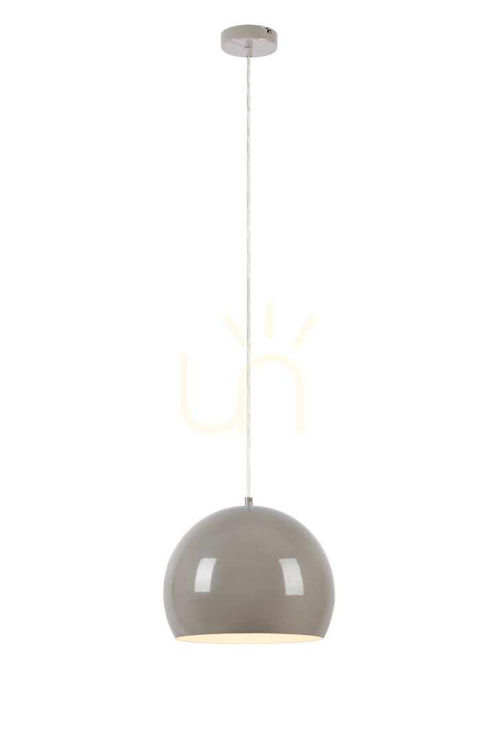 Pendant Light Markslojd POP Gray Steel 28 cm 108986