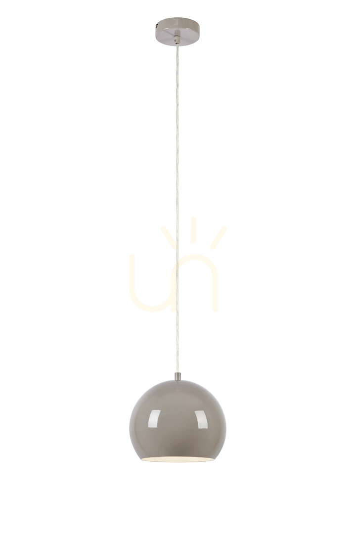 Pendelleuchte Markslojd POP 1-flammig Grau Stahl 20 cm 108989