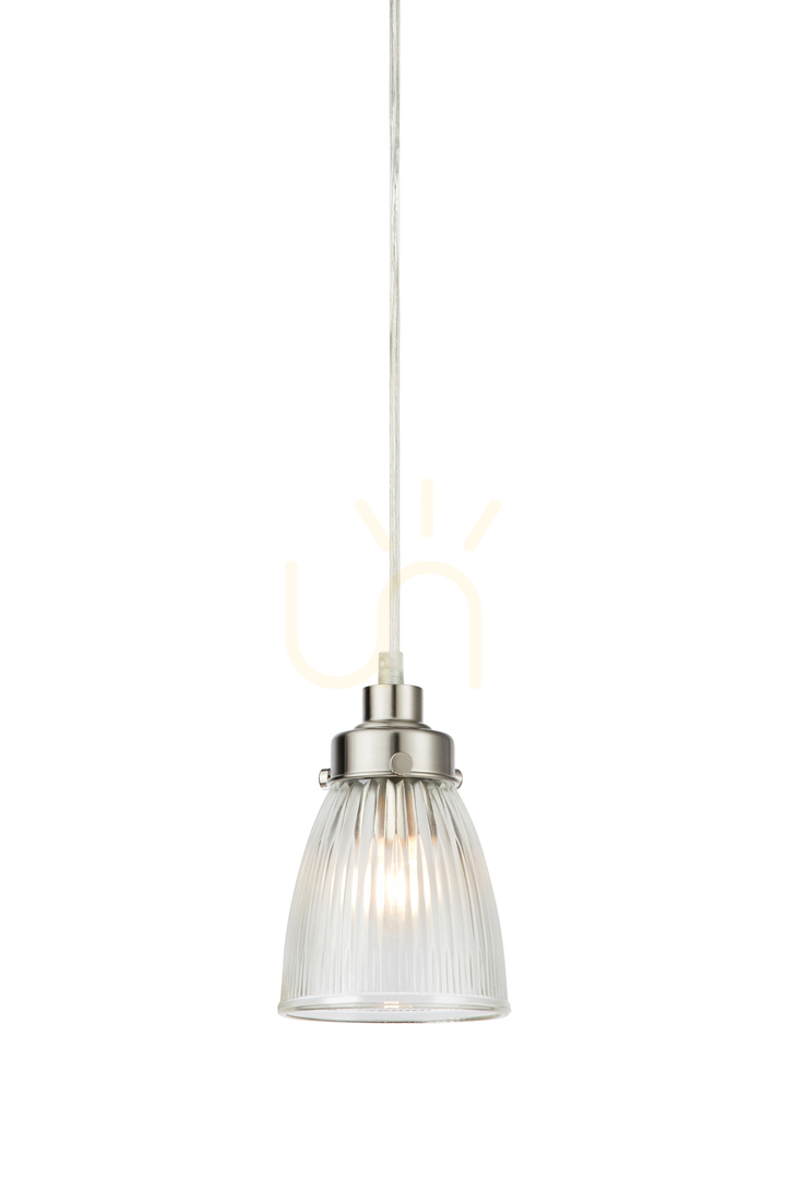 Pendelleuchte Markslojd Bellis 109009 Nickel satiniert Klar 11 cm