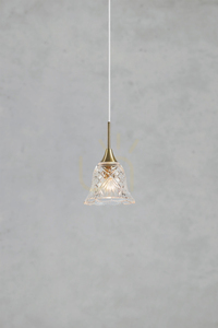 Pendant Light Markslojd LUNA 109011 Antique Brass Steel 13.5 cm small 1