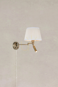 Wall Light Markslojd Pivot 2L Brass Steel 109017 small 1