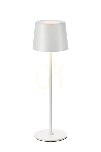 Check Desk Lamp Markslojd Fiore Matt White LED 2x2W 108654