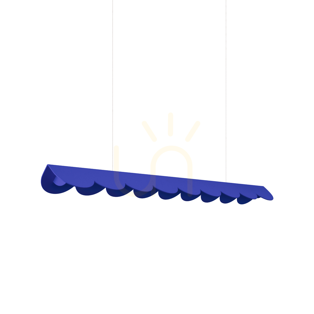 BISCUIT 100 ultramarine LED 3000K pendant lamp