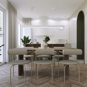 BISCUIT 100 pendant lamp white LED 3000K small 4