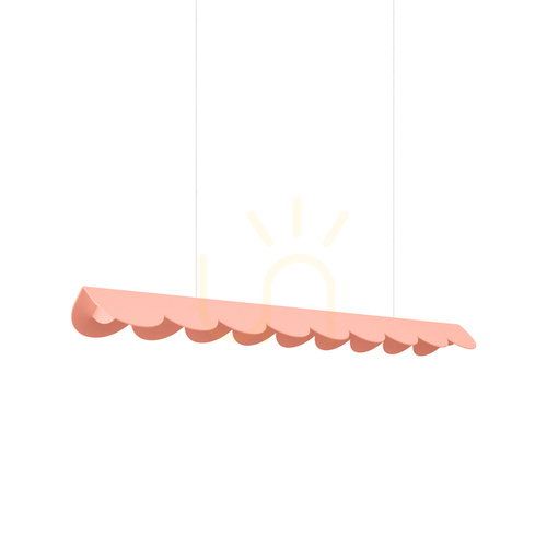 Check BISCUIT 100 peach LED 3000K pendant lamp